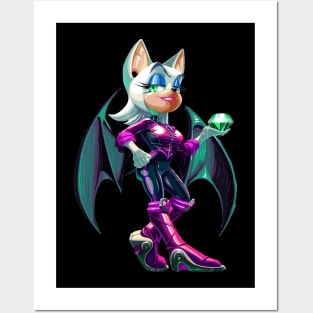 Rouge the Bat Posters and Art